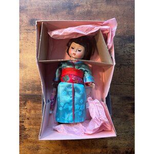 Madame Alexander Japan Doll 570 Miniature Showcase Kimono w Box Tag